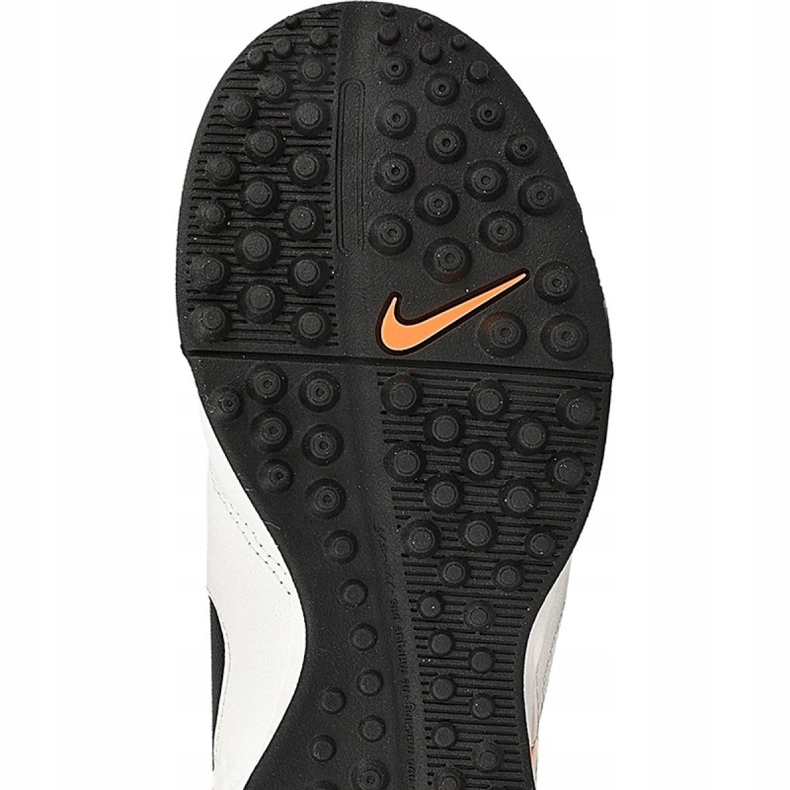 Nike Tiempo Legend Vi Tf Jr 819191-108 chaussures de football multicolore blanche 1