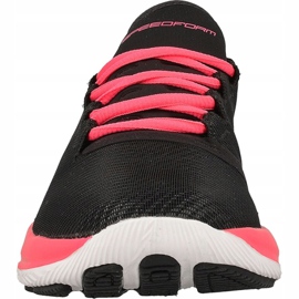 Under Armour Speedform Turbulence Run Fast W 1289792-962 chaussures de course le noir rose 2