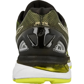 Chaussures de course Asics Gel-Nimbus 19 M T700N-9007 le noir jaune 2
