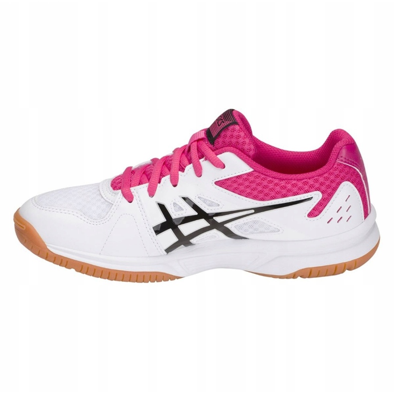 Asics Upcourt 3 W 1072A012-101 chaussures de volley-ball multicolore blanc 1