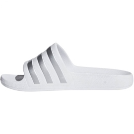 Chaussons Adidas Adilette Aqua K Jr F35555 blanc 1