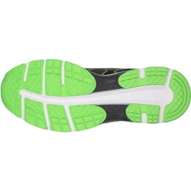 Chaussures de course Asics Gel Pulse 10 M 1011A007-021 le noir vert 5
