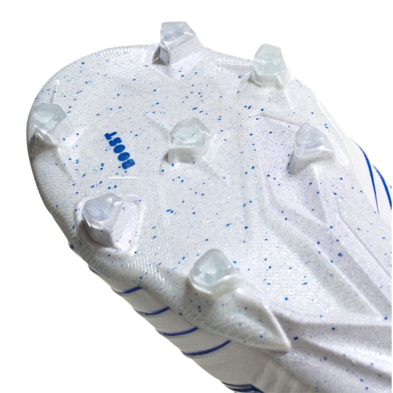 Chaussures de foot Adidas Predator 19+ Fg M BC0548 blanc blanc 1