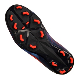 Nike Phantom Vnm Elite Fg Jr AO0401-440 chaussures de football le noir bleu marin 2