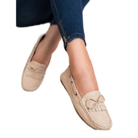SHELOVET Mocassins Avec Un Noeud brun 1