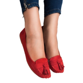 Seastar Ballerines À Franges rouge 1