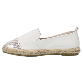 Bestelle Espadrilles à la mode blanche 1