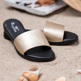 Clowse Chaussons dorés classiques d'or 2