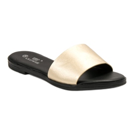 Clowse Chaussons dorés classiques d'or 3