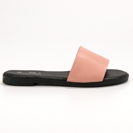 Clowse Pantoufles Poudre Classiques rose 3