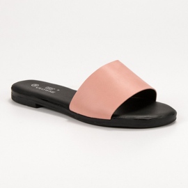 Clowse Pantoufles Poudre Classiques rose 4