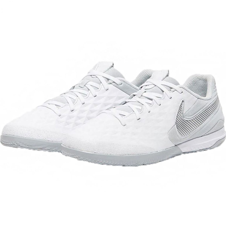 Chaussures d'intérieur Nike Tiempo React Legend 8 Pro Ic M AT6134-100 blanc blanc 2