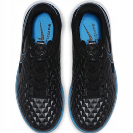 Chaussures d'intérieur Nike Tiempo Legend 8 Academy Ic Jr AT5735-004 noir noir 1