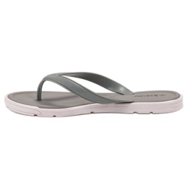 Seastar Tongs en caoutchouc gris 1