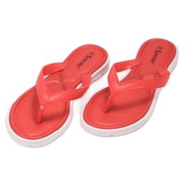 Seastar Tongs en caoutchouc rouge 3
