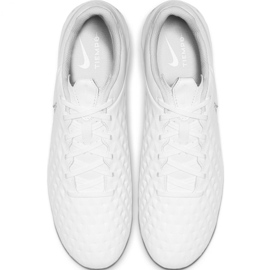 Nike Tiempo Legend 8 Academy FG / MG AT5292 100 chaussures de football blanc blanc 1