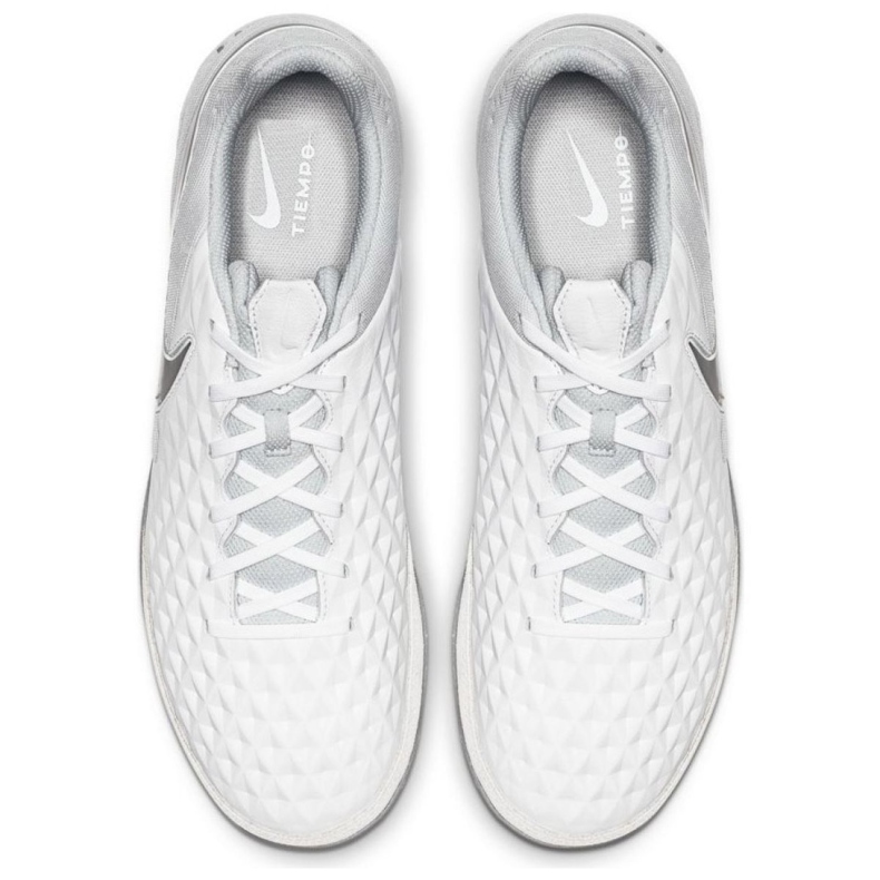 Chaussures d'intérieur Nike Tiempo Legend 8 Academy Ic M AT6099-100 blanche blanche 1