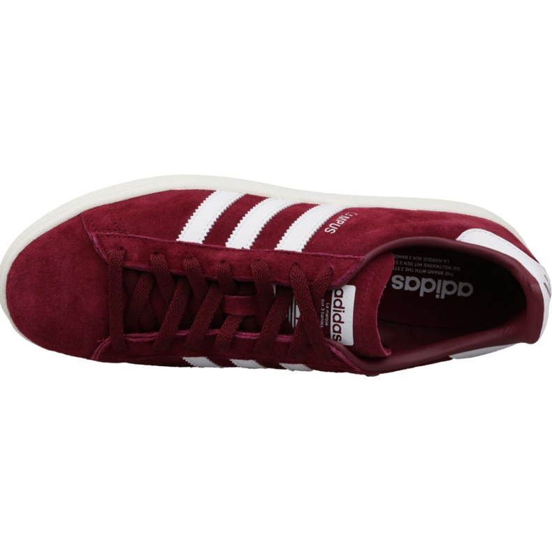 Adidas Originals Campus M BZ0087 chaussures bordeaux multicolore 2 Adidas Originals Campus M BZ0087 chaussures bordeaux multicolore 2