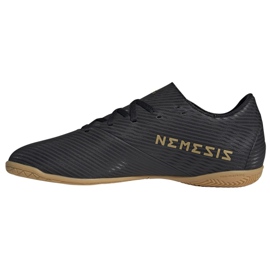 Chaussures d'intérieur adidas Nemeziz 19.4 In M F34529 noir noir 1