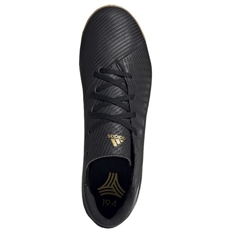 Chaussures d'intérieur adidas Nemeziz 19.4 In M F34529 noir noir 2