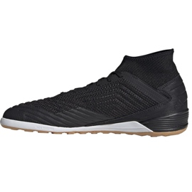 Chaussures d'intérieur adidas Predator 19.3 In M F35617 noir noir 1