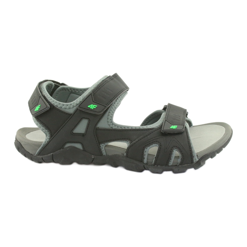 Sandales 4F M H4L19-SAM003 20S noir le noir vert 1