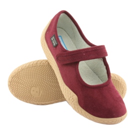 Dr.ORTO Befado chaussures pour femmes pu-young pu 197D003 bordeaux rouge 3