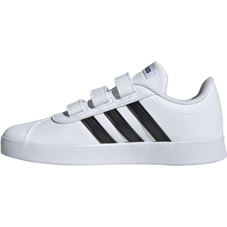 Adidas Vl Court 2.0 Cmf C blanc Jr DB1837 chaussures blanche 2
