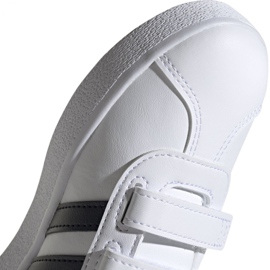 Adidas Vl Court 2.0 Cmf C blanc Jr DB1837 chaussures blanche 3