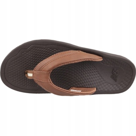Tongs New Balance M M6080BR brun 2