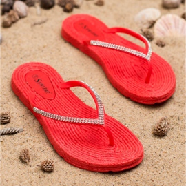 Seastar Tongs Avec Cubic Zirconia rouge 3