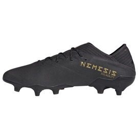 Chaussures de football Adidas Nemeziz 19.1 Fg M F34409 le noir le noir 1