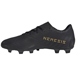 Chaussures de football Adidas Nemeziz 19.4 FxG M F34394 noir noir 1