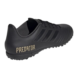 Chaussures de foot Adidas Predator 19.4 Tf F35635 le noir le noir 2