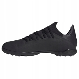 Chaussures de foot Adidas X 19.3 Tf M F35373 noir noir 1