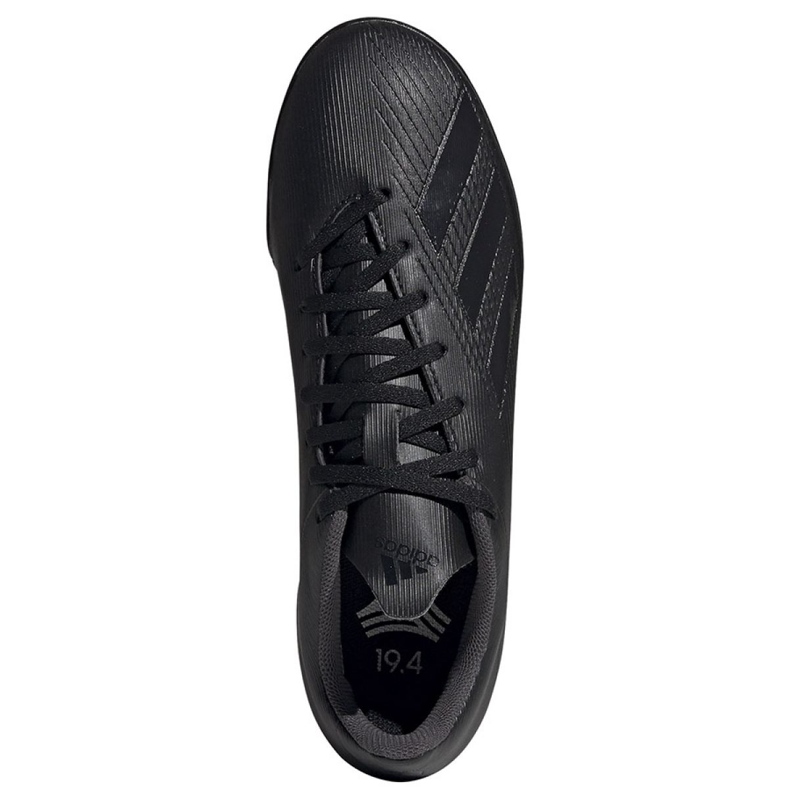 Chaussures de foot Adidas X 19.4 Tf M F35343 le noir le noir 2 Chaussures de foot Adidas X 19.4 Tf M F35343 le noir le noir 2