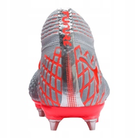 Chaussures de foot Puma Future 4.1 Netfit Mx Sg M 105676-01 rouge gris 1