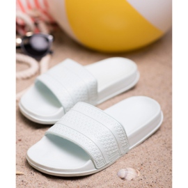 Vices Pantoufles confortables en mousse vert 3