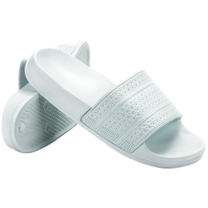 Vices Pantoufles confortables en mousse vert 1