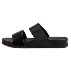 SHELOVET Pantoufles En Caoutchouc À La Mode le noir 1
