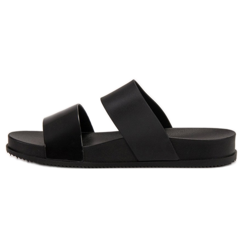 SHELOVET Pantoufles En Caoutchouc À La Mode noir 1