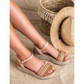 Sandales VICES beige foncé 1