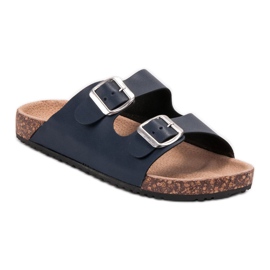 Seastar Chaussons bleu marine à boucle 1