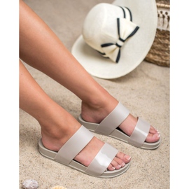 SHELOVET Pantoufles En Caoutchouc À La Mode gris 1