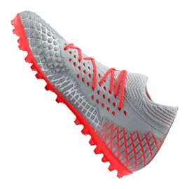 Chaussures de foot Puma Future 4.1 Netfit Mg M 105678-01 multicolore gris 3