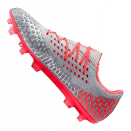 Chaussures de foot Puma Future 4.1 Netfit Low Fg / Ag M 105730-01 multicolore gris 3