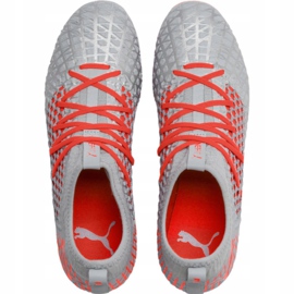 Chaussures de foot Puma Future 4.3 Netfit Fg Ag M 105612 01 multicolore gris 1