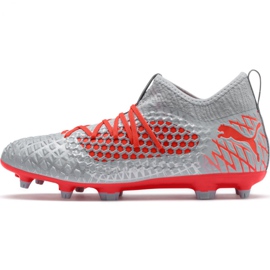 Chaussures de foot Puma Future 4.3 Netfit Fg Ag M 105612 01 multicolore gris 2