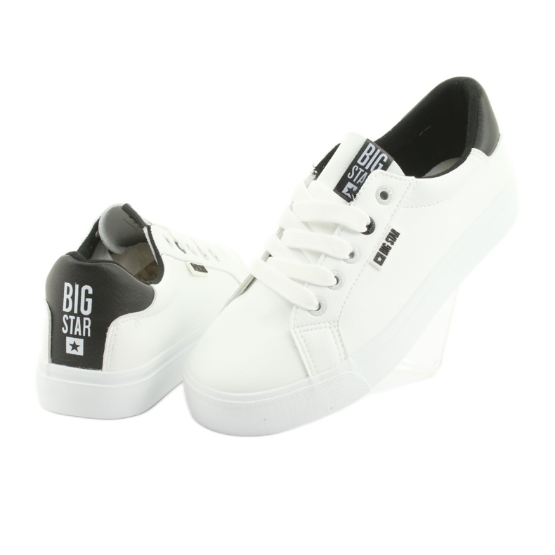 Baskets blanches BIG STAR 274312 noir 3
