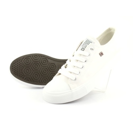 Baskets à lacets Big star 274869 blanc 5